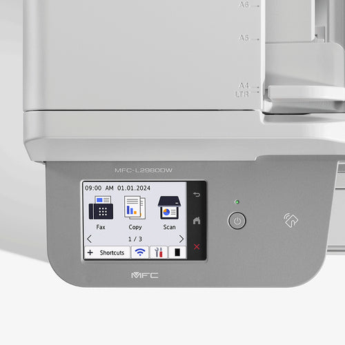 Brother MFC-L2980DW multifunction printer Laser A4 1200 x 1200 DPI 34 ppm Wi-Fi Brother MFC-L2980DW multifunction printer Laser A4 1200 x 1200 DPI 34 ppm Wi-Fi